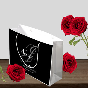 Bröllop Budens mamma Gift Elegant Monogram