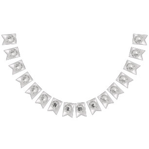 Bröllop buntar flaggor