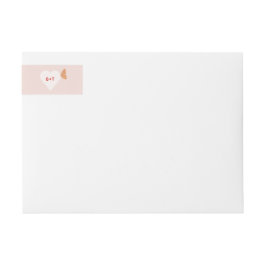 Bröllop Cake Butterflies Etikettband