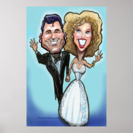 Bröllop Cake Dolls Poster