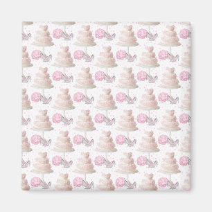 Bröllop Cake Magnet
