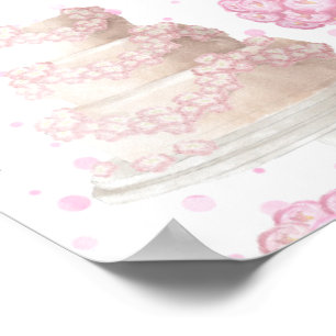 Bröllop Cake Poster