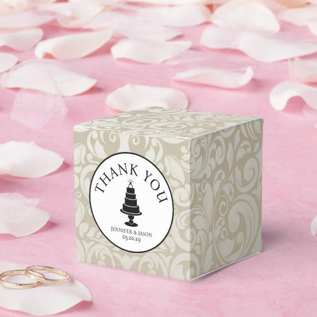 Bröllop Cake Presentaskar (Bröllop)