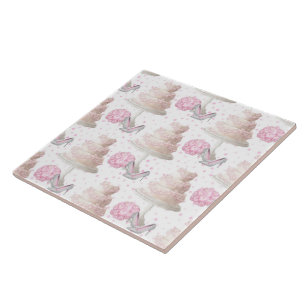 Bröllop Cake Tile Kakelplatta