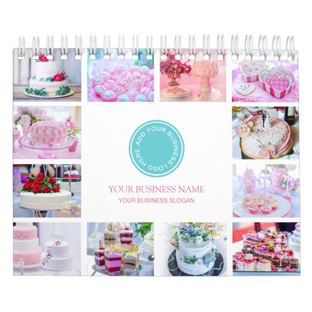 Bröllop Cakes and Pastries 2025 Business Calendar Kalender (Omslag)