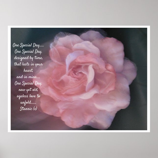 bröllop canvas poster (Framsidan)