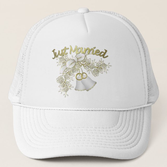 Bröllop Cap Truckerkeps (Framsida)