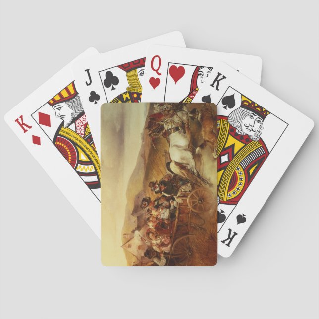 Bröllop Cart Spelkort (Baksidan)