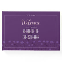 Bröllop Chic Modern Elegant Enkel Lavender Lila