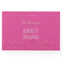 Bröllop Chic Modern Elegant Enkel Rosa