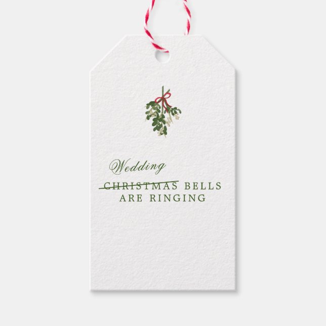 Bröllop Cocktail Napkins Presentetikett (Framsidan)