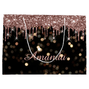 Bröllop Confetti Luxury Ro Glitter Drives Namn