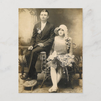 BRÖLLOP COUPLE #56 VYKORT