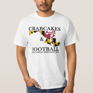 Bröllop Crashers Crabcakes & Football T-shirt