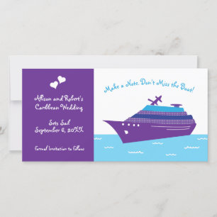 Bröllop Cruise Spara Datumet
