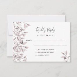 Bröllop dammig ro, vit botanisk OSA