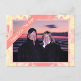 Bröllop-datumanteckning Vykort