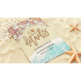 Bröllop detaljinformation Sommarskräfta Tilläggskort