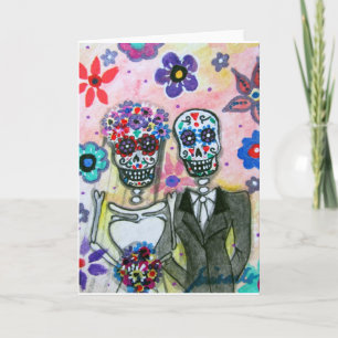 Bröllop Diameter de los Muertos vid Prisarts Kort