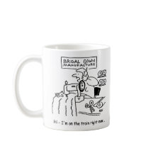 Bröllop Dress Maker är "på Tåg". Funny