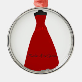 Bröllop Dress Mor i Groom Ornament