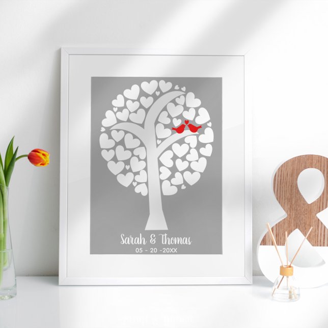 Bröllop eller årsdag Gäst önskar Poster (Skapare uppladdad)