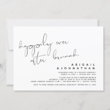 Bröllop Elopement, lyckligtvis allt efter Brunch