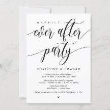 Bröllop Elopement, lyckligtvis allt efter Party In