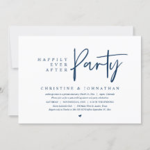Bröllop Elopement, lyckligtvis allt efter Party