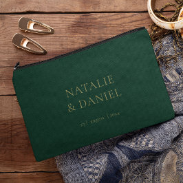 Bröllop Emerald Grönt och Guld Chic