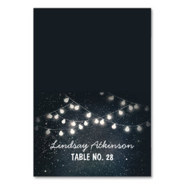 bröllop eskort Starthidsträng ljus Bordsnummer