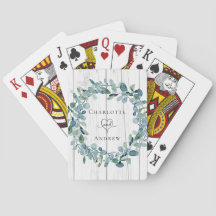 Bröllop eucalyptus greenery wandvitvirke