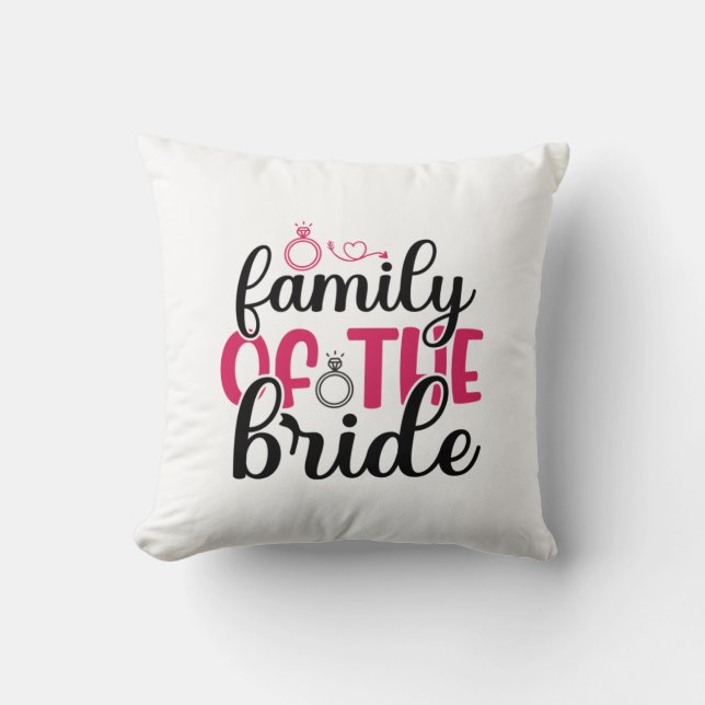 Bröllop-familjen Kudde (Framsida)