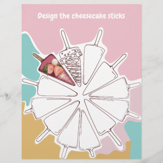 Bröllop Färg och design Reklamblad