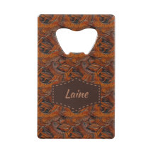 Bröllop Faux Tooled Leather-utseende
