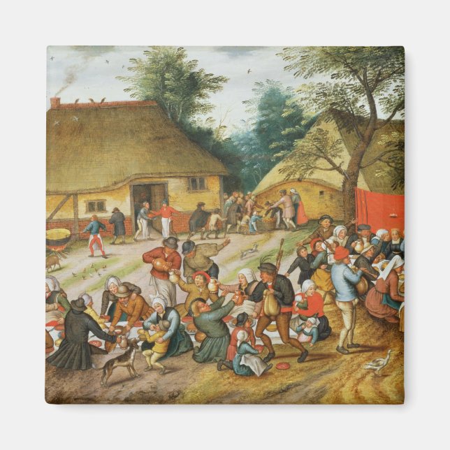 Bröllop Feast Magnet (Framsidan)