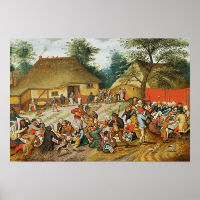 Bröllop Feast Poster (Framsidan)