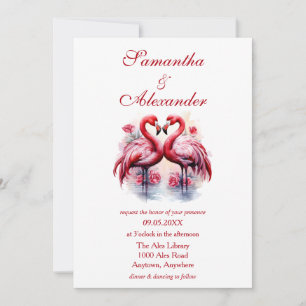 Bröllop, Flamingos Inbjudningar