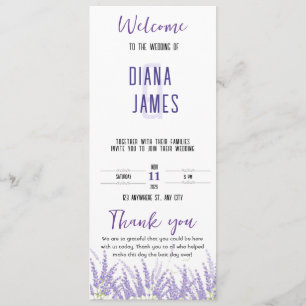 Bröllop Flat-programmet Program