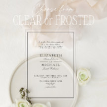 Bröllop för elegant Black & White Classic