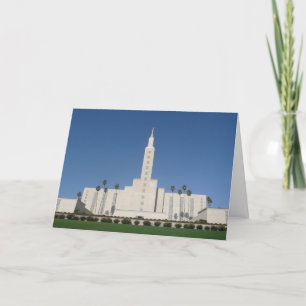 BRÖLLOP FÖR LOS ANGELES TEMPELKORT KORT