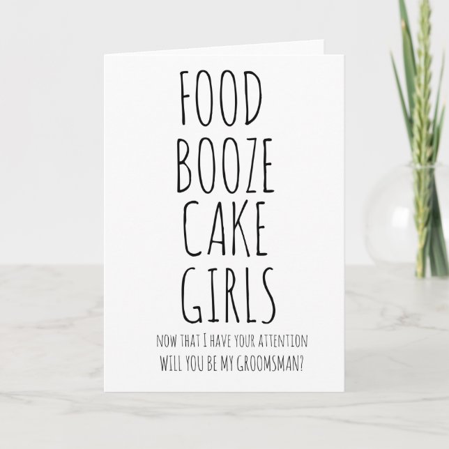 BRÖLLOP FÖR MAN FÖR ROLIG INBJUDAN (Framsida)