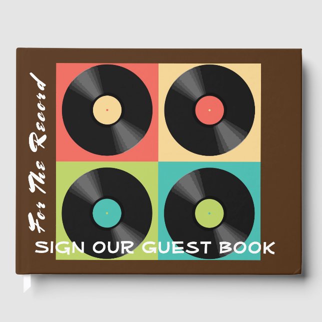 Bröllop För registrering Gästböcker (Framsida)