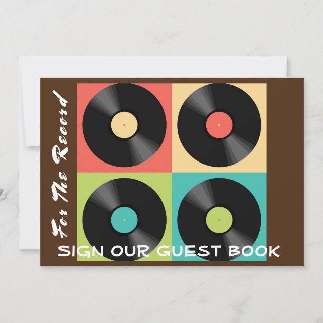 Bröllop För registrering Inbjudningar (Framsida)