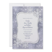 Bröllop för silversnöflingorvinter