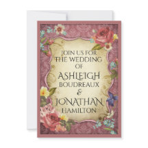 Bröllop för vintage Parchment