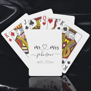 Bröllop Förlovning Hjärta, fru Personlig Namn Casinokort