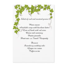 Bröllop, Förlovning, Möhippa, plattmeny