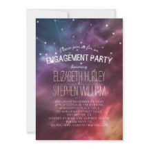 Bröllop Förlovningsfest Galaxy Star Constellation