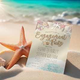 Bröllop Förlovningsfest Sommarbuss Starfish Inbjudningar